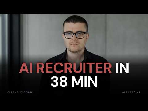 Build an AI Recruiter Agent with Trinity + Claude Code