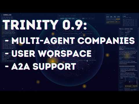 Trinity v0.9.0 — Release Tour
