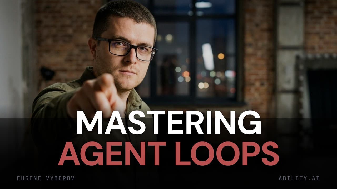 Build Autonomous Loops for Your AI Agents
