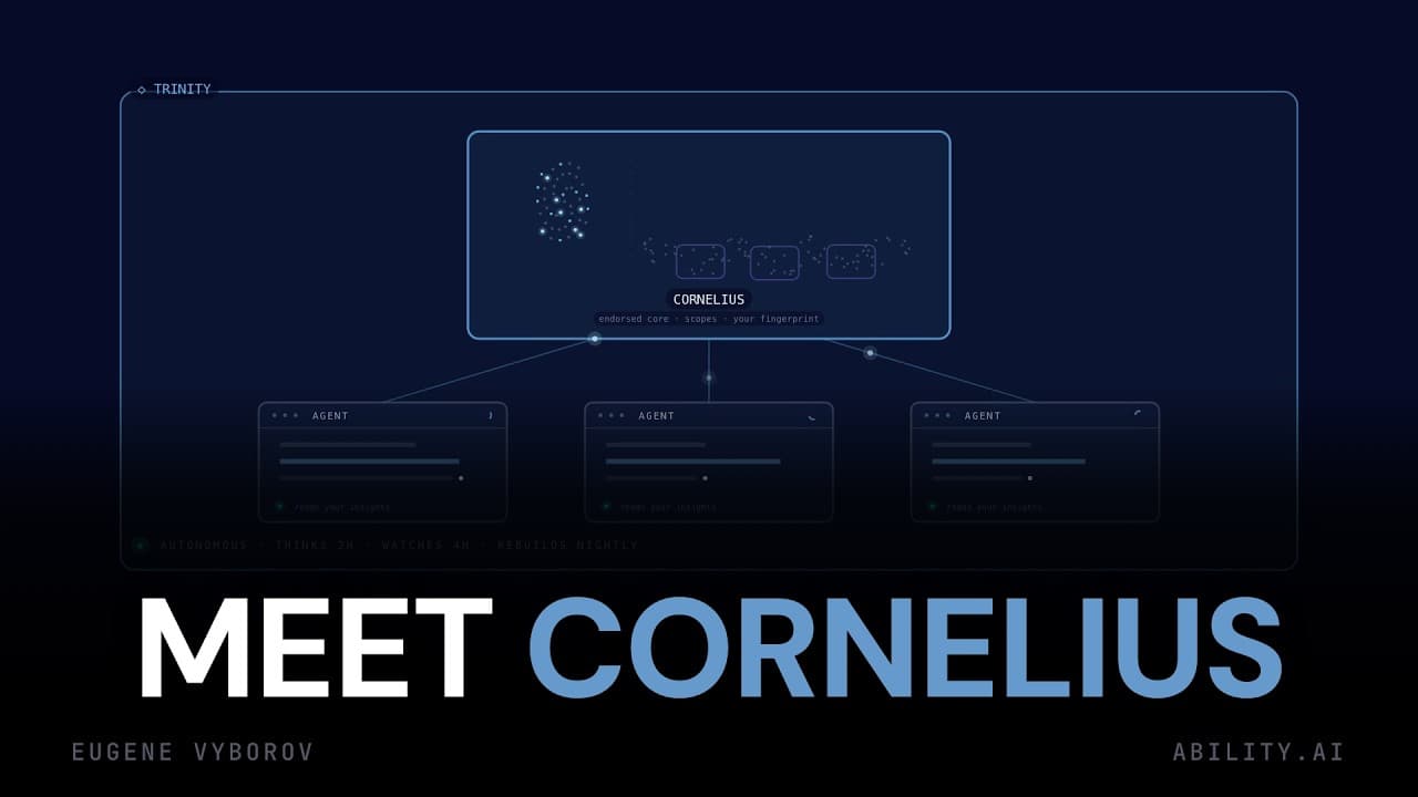 Cornelius AI Agent — Architecture Explained