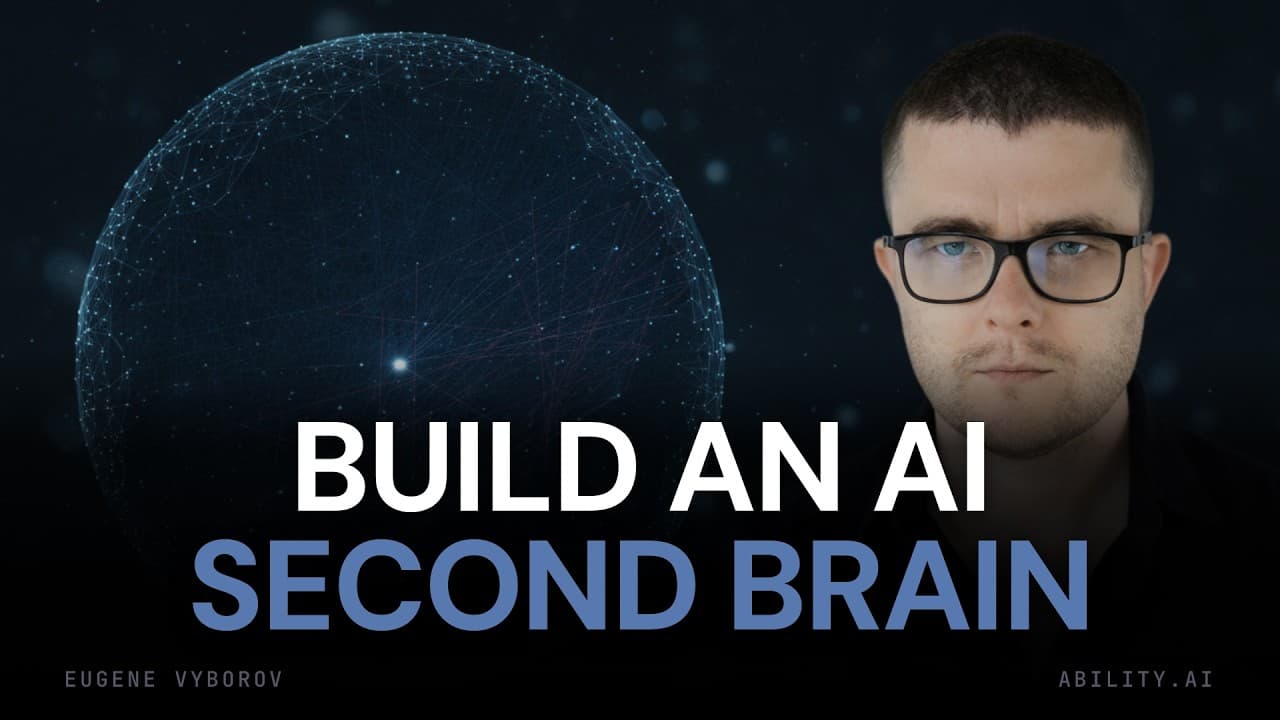 How to Build a Second Brain for Your AI Agents (Live Workshop)